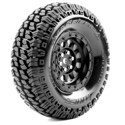 LOUISE RC CR-GRIFFIN 1/10 SUPERSOFT BLACK HEX 12MM